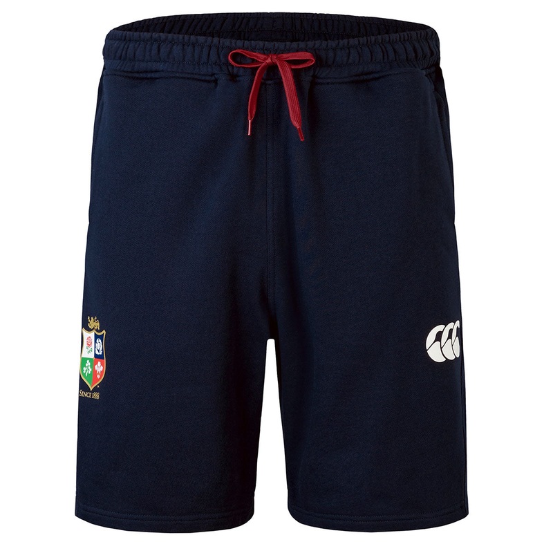 Canterbury British and Irish Lions Fleece Rugby Shorts – Mens – Dark Sapphire Small