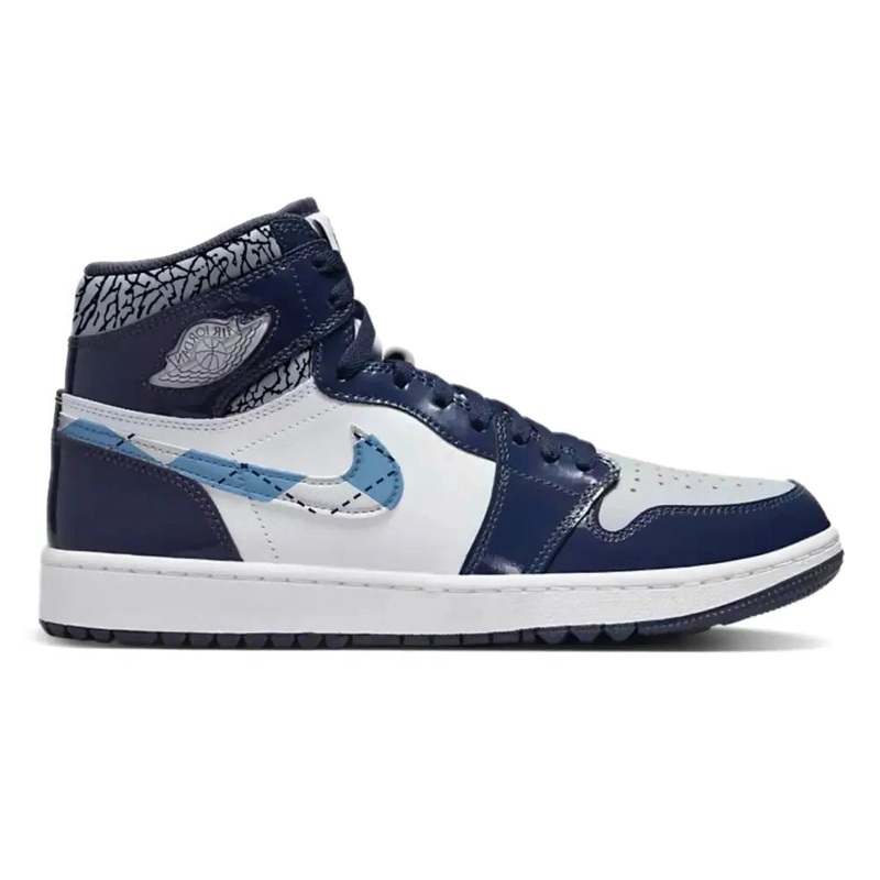 “Carolina” Jordan 1 High Golf Shoes Men’s 3.5