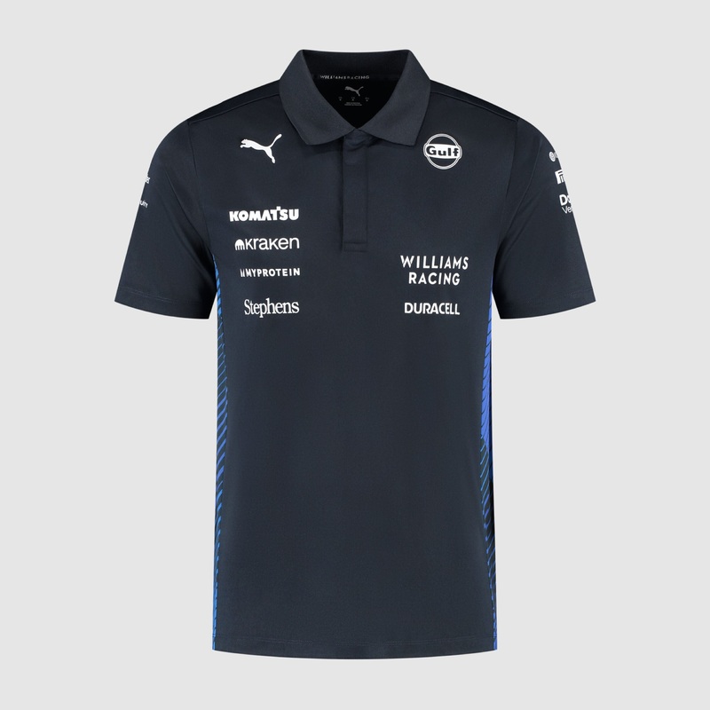 Williams Racing F1 Team 2025 Polo Mens – Navy XS