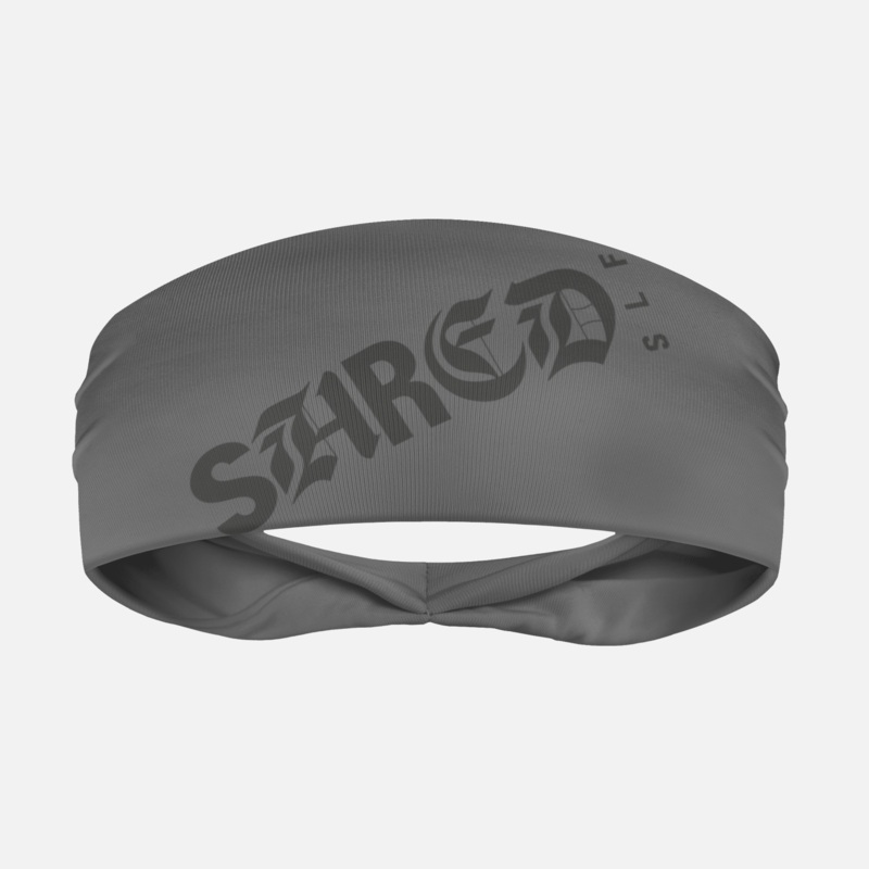 Shred Gray Headband ONE SIZE Gray