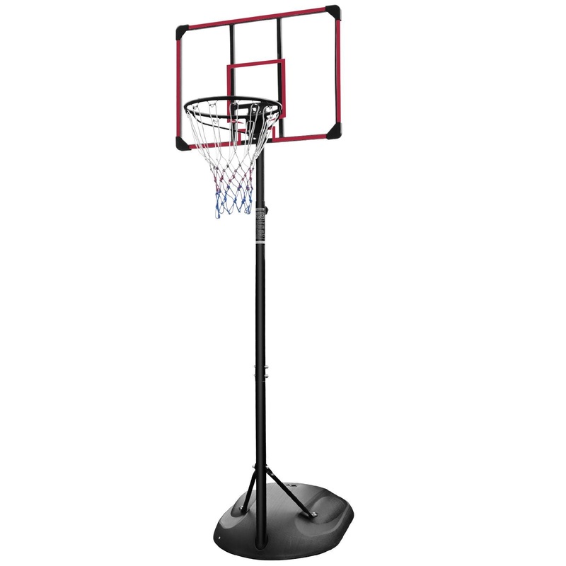 Adjustable Basketball Hoop with 32″ Backboard as Pic
