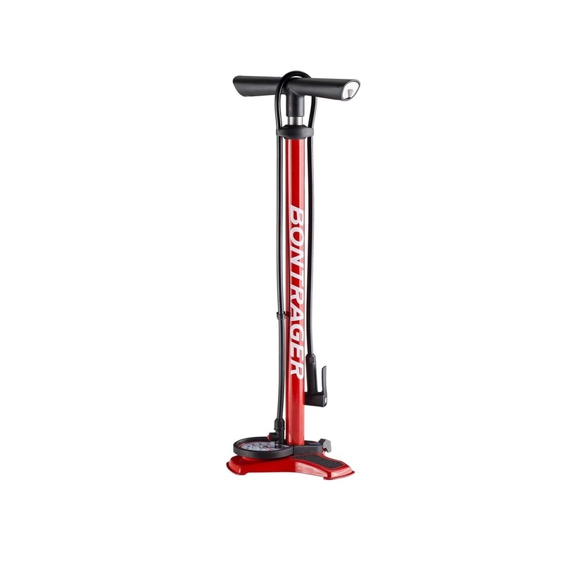 Bontrager Dual Charger Floor Pump One Size Red