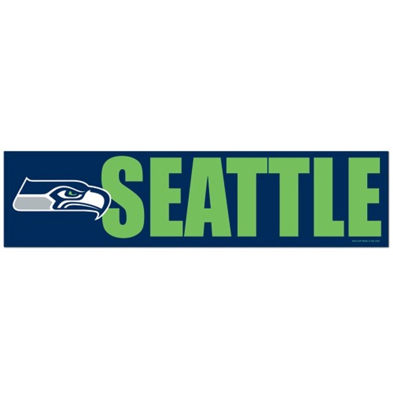 Wincraft Seattle Seahawks Bumper Sticker Decal