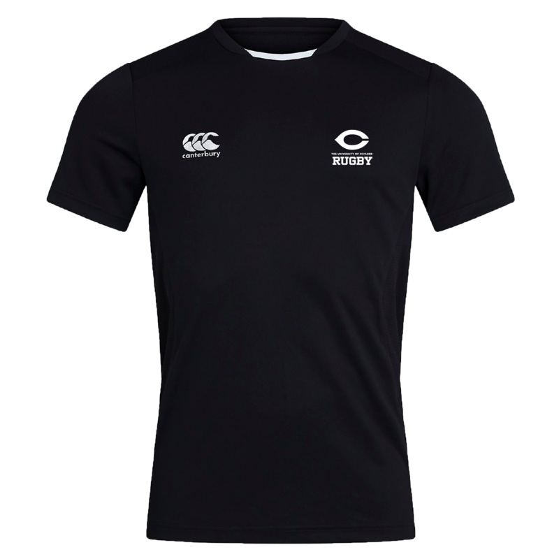 University of Chicago Club Dry Tee by Canterbury Y4 Black
