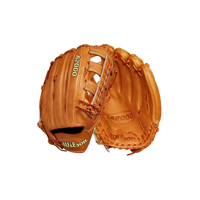 Wilson A2000 1810 Glove Day Series Saddle Tan Edition 12.75″ Baseball Fielders Glove THROWS LEFT