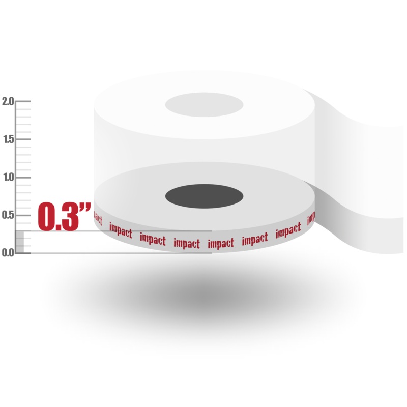 0.3″ Impact Finger Tape 5 Rolls  $10 ($2.00/Roll)