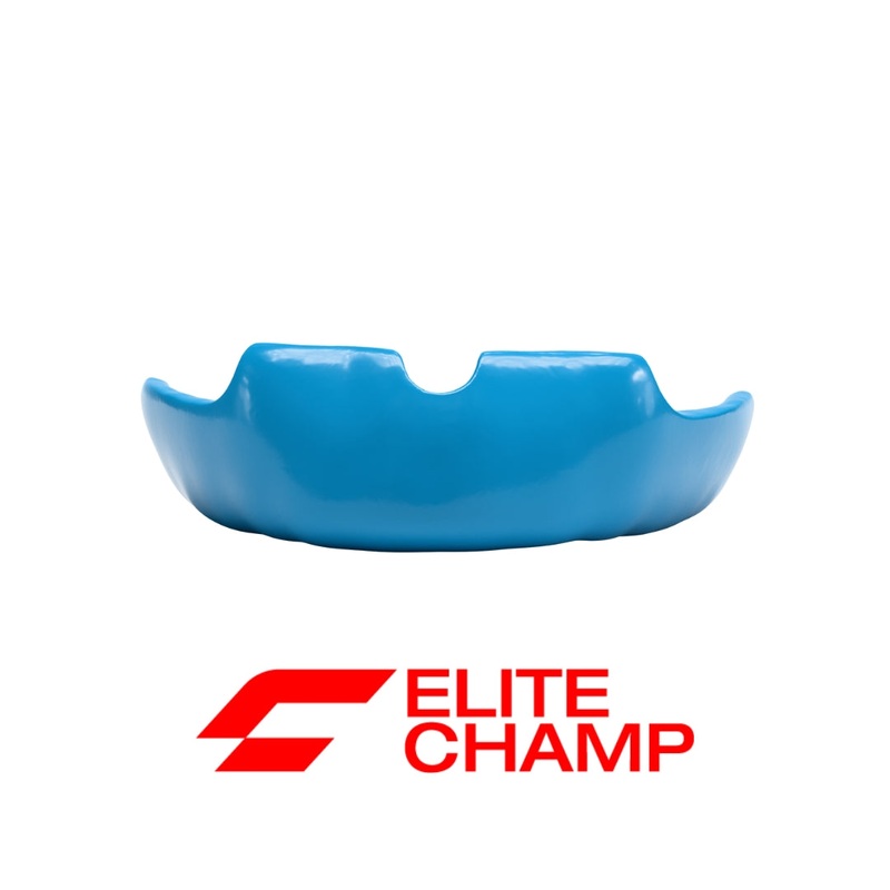 Rugby-Blue EliteCHAMP Mouthguard Male (+16)