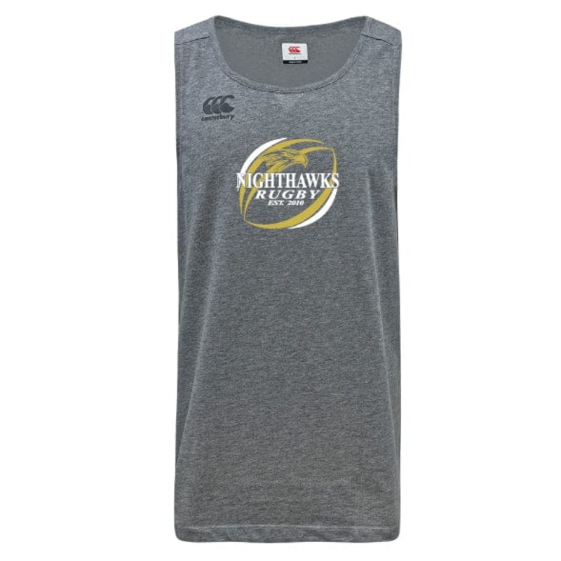 Del Norte Nighthawks Tempo Vapodri Singlet by Canterbury XS Grey
