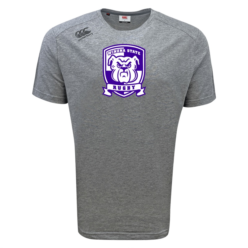 Winona State University Tempo Vapodri T-Shirt by Canterbury XS Black