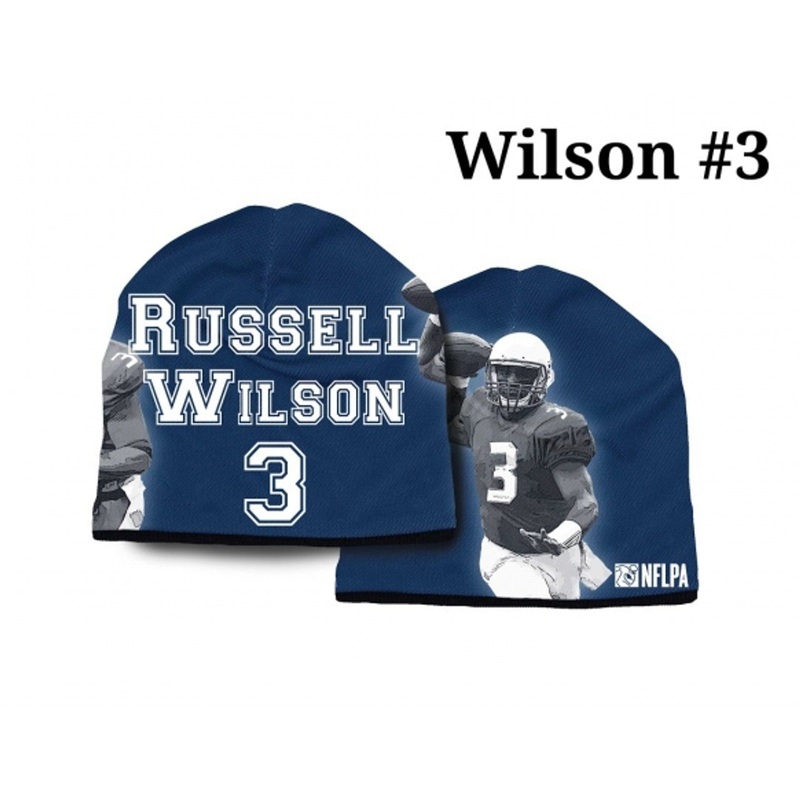 American Mills Seattle Seahawks Russell Wilson Design Heavyweight Beanie