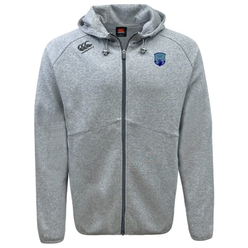 Tritons Rugby Tempo Vapodri Full-Zip Hoodie by Canterbury XS Grey