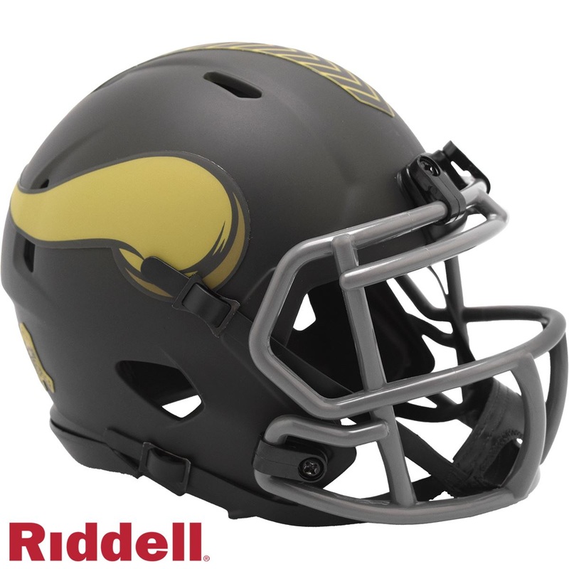 VIKINGS  – 25STS SPEED Mini Helmet FOOTBALL HELMET – 8059922