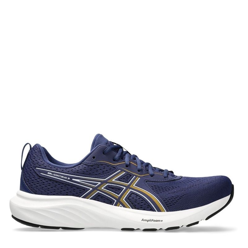 Asics Mens Gel Contend 9 Running Shoes Womens 9 (44) Indigo Blue