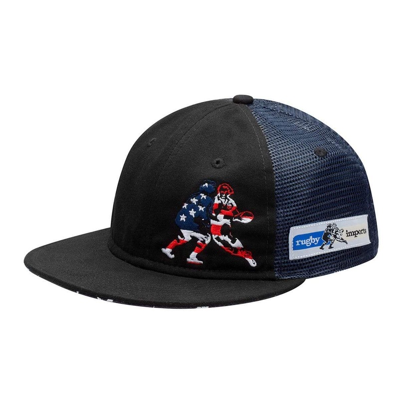 ‘Merica Rugby Flat Brim Surfer Cap