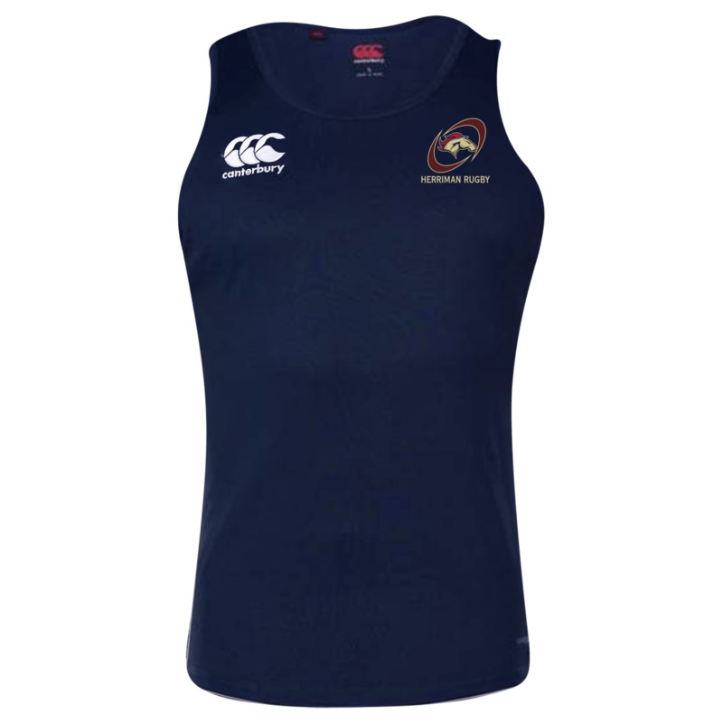 Herriman High School Canterbury Core Vapodri Rugby Singlet XS Navy