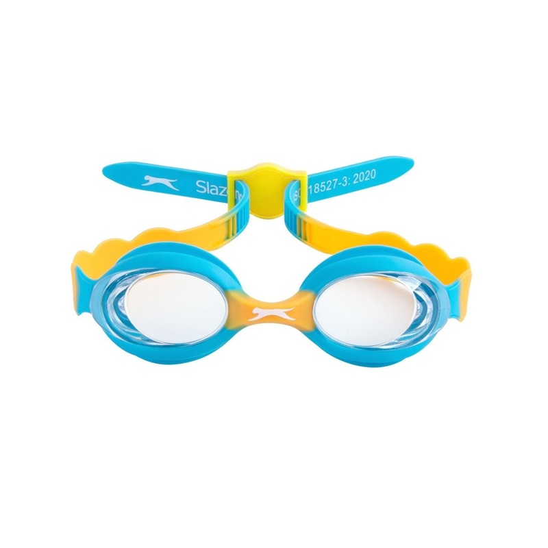 Slazenger Bubble Swim Goggles One Size Blue/Orange