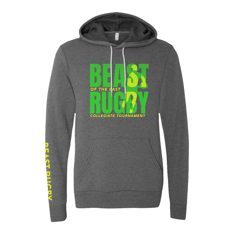 BOE ’22 Beast Rugby Hoodie Deep Heather Grey X-Small