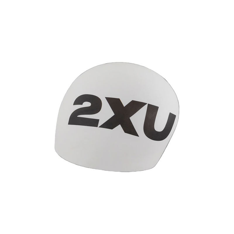 2XU Silicone Swim Cap – White
