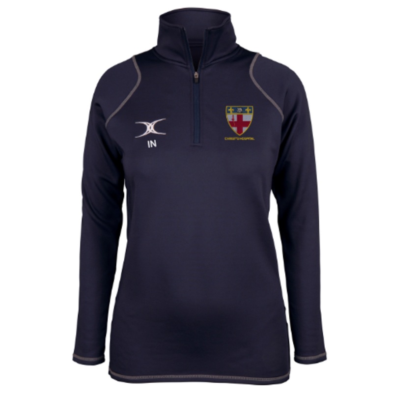 Christ’s Hospital Senior Hockey Women’s Dark Navy Quest Ladies 1/4 Zip Fleece W 8