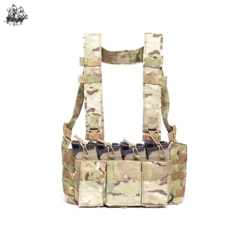 5.56 Hybrid Chest Rig Black Standard H-Harness