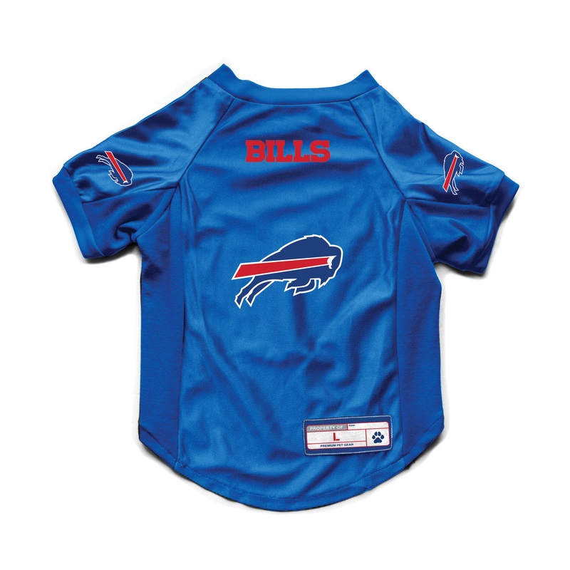 Little Earth Buffalo Bills Pet Jersey Stretch Size Big Dog