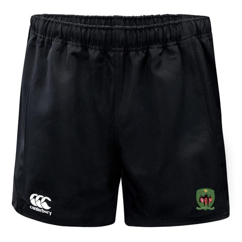 Augusta Furies Advantage Rugby Shorts by Canterbury XS Black