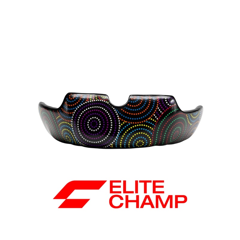 EliteCHAMP – Dot-Art Mouthguard Male (+16) Snowboarding