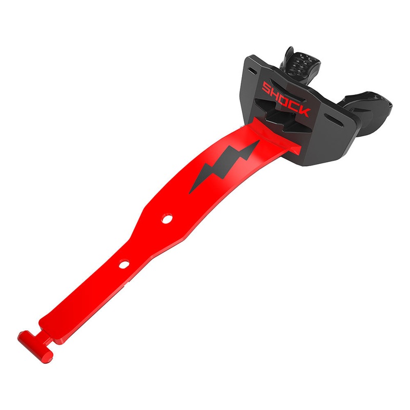 Thunder Bolt Lip Guard Black/Red OSFA