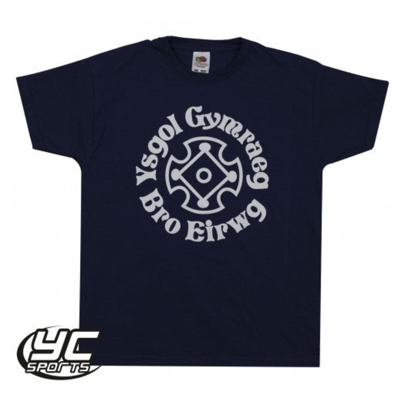 Ysgol Bro Eirwg Navy PE T-Shirt 3/4 NAVY