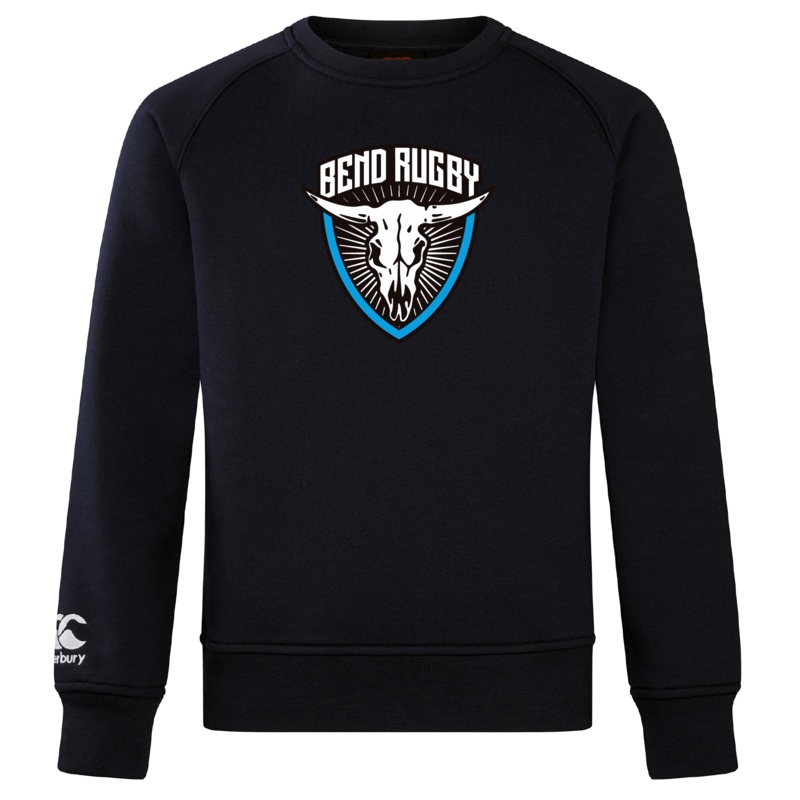 Bend Rugby Club Crew Sweatshirt by Canterbury XS Black