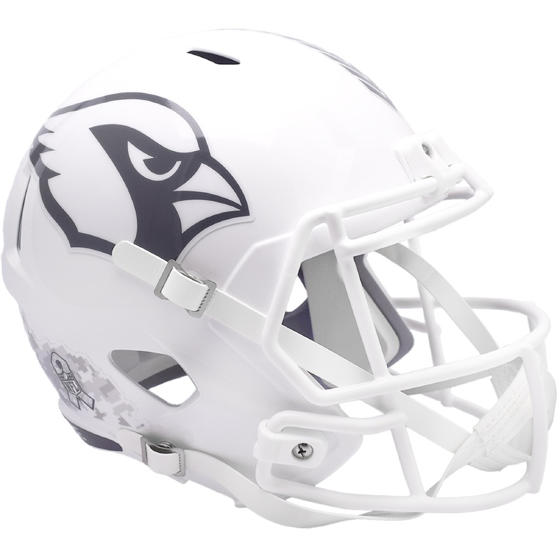 Arizona Cardinals 2024 Salute to Service Riddell Speed Replica Football Helmet