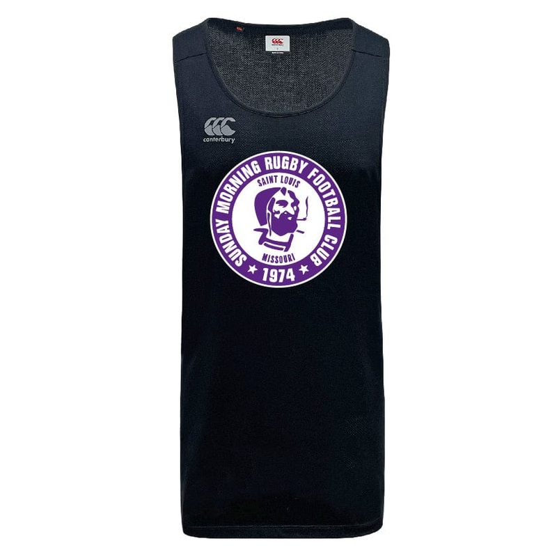 Sunday Morning RFC Tempo Vapodri Singlet by Canterbury XS Black