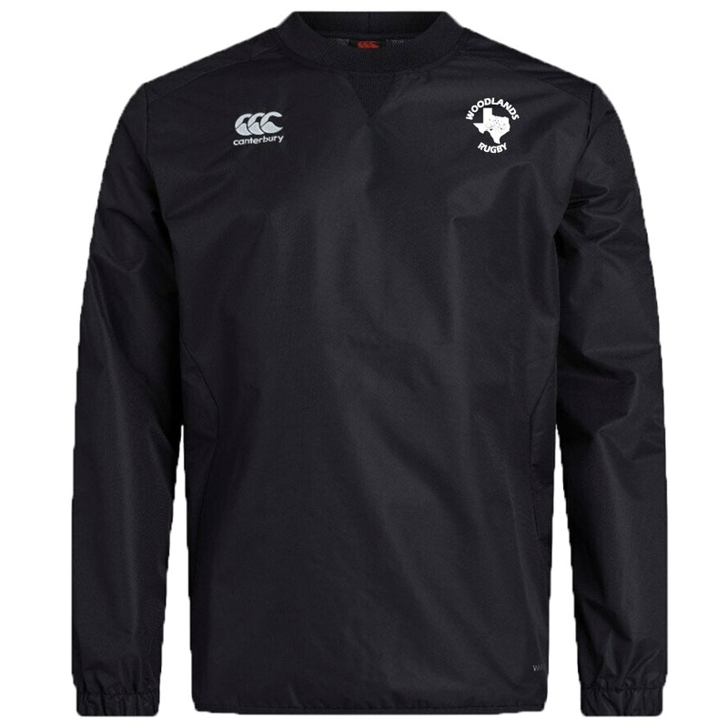 Woodlands Rugby Club Vaposhield Contact Top by Canterbury XS Black