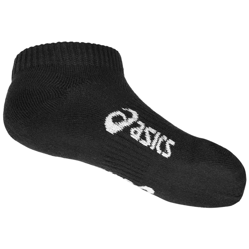 ASICS Pace Kids Low Solid Socks Black 1-7