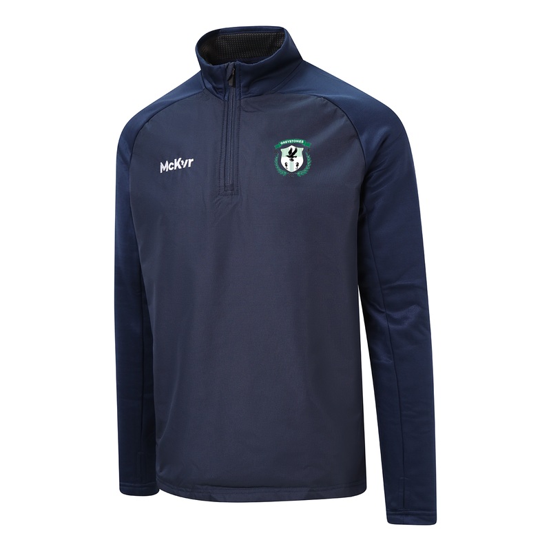 McKvr Greystones RFC Core 22 Warm Top – Youth – Navy Age 11-12
