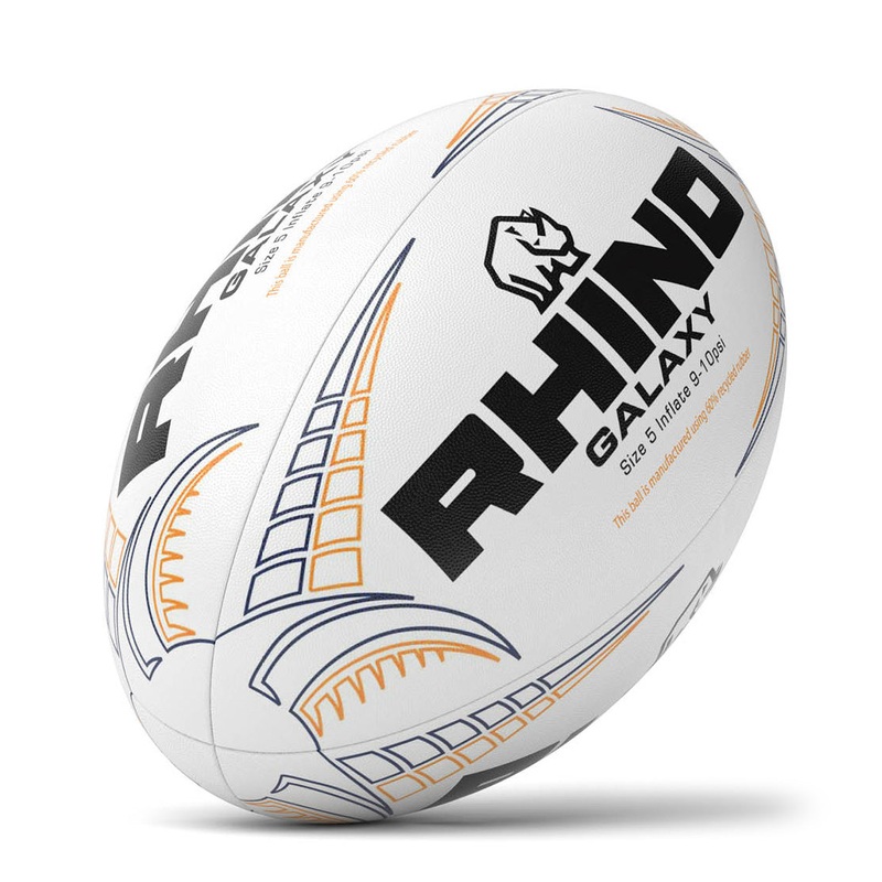 Rhino Galaxy Recycled Match Rugby Ball Size 5