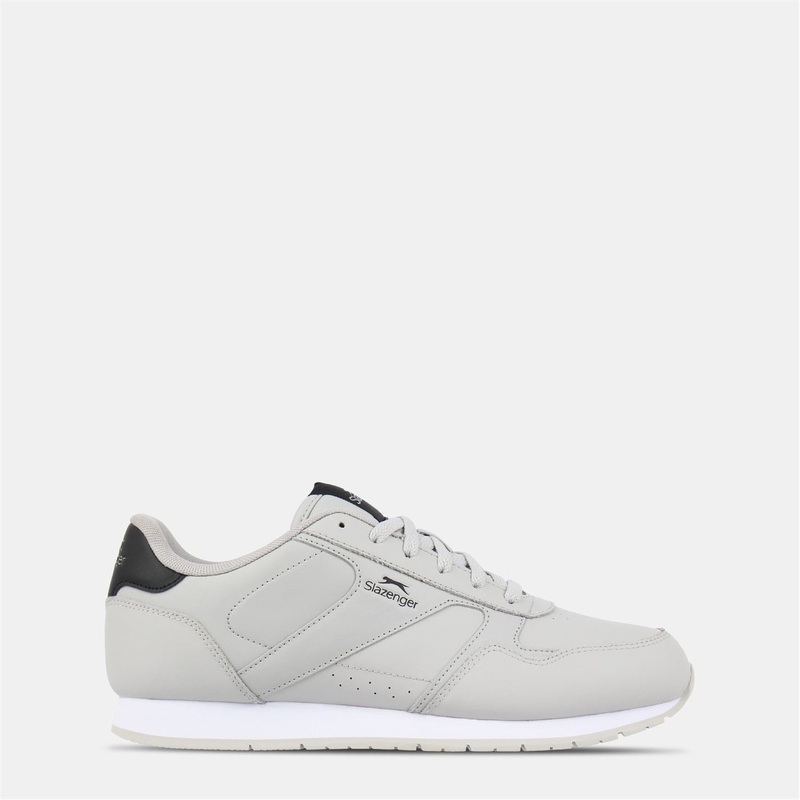 Slazenger Mens Classic Trainers 13 (48.5) White/Navy