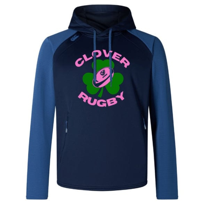 Clover Girls Rugby Elite Training Hoody by Canterbury XS Navy