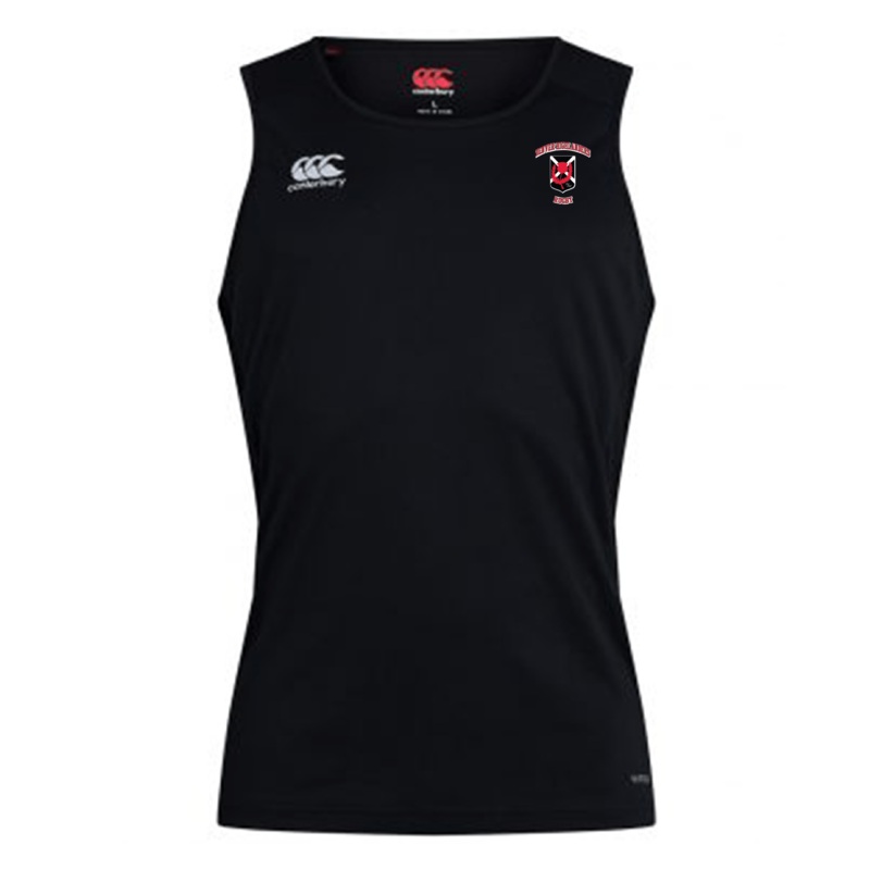 Denver Highlanders RFC Club Dry Singlet by Canterbury XS Black