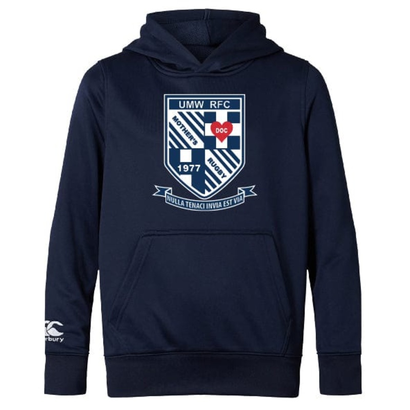 University of Mary Washington Club Lightweight Hoodie by Canterbury Y4 Grey