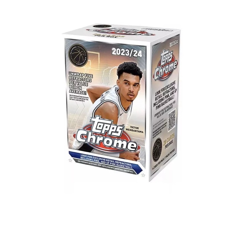 2023-24 Topps Chrome Basketball Blaster Box