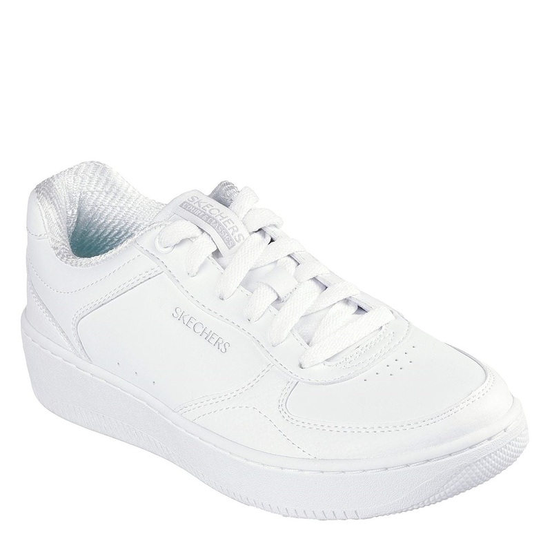 Skechers Womens Court Trainers 4 (37) Triple White