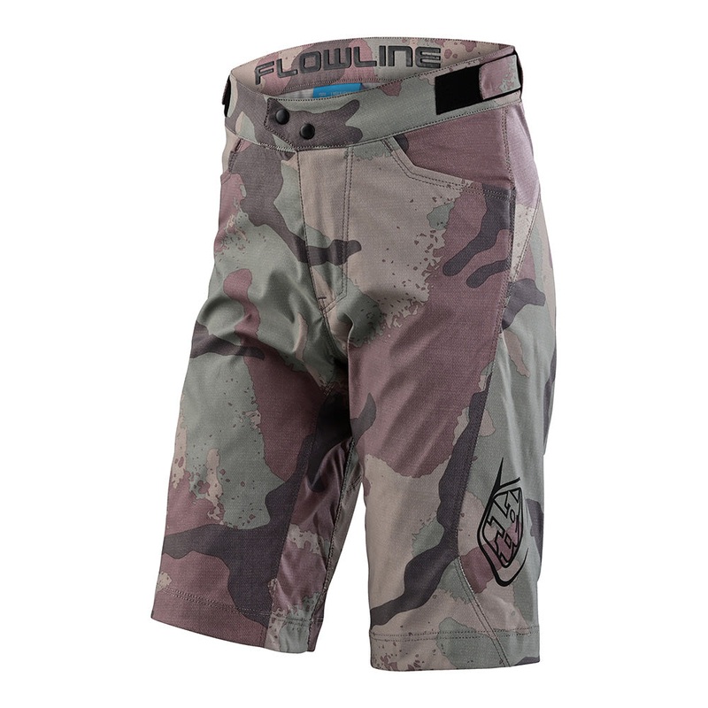 Youth Flowline Short No Liner Camo Woodland WOODLAND 22