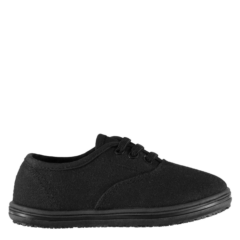 Slazenger Infants Canvasas Pumps C6 (23.5) Black