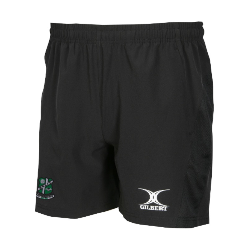 Wharfedale RUFC Adult’s Black Leisure Short 2XS