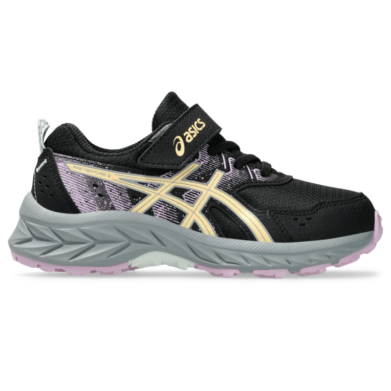Asics Kids Gel Venture 9 PS – Black/Light Orange K 10