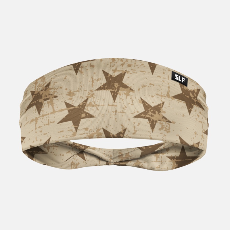 Stars Sand Headband ONE SIZE Sand
