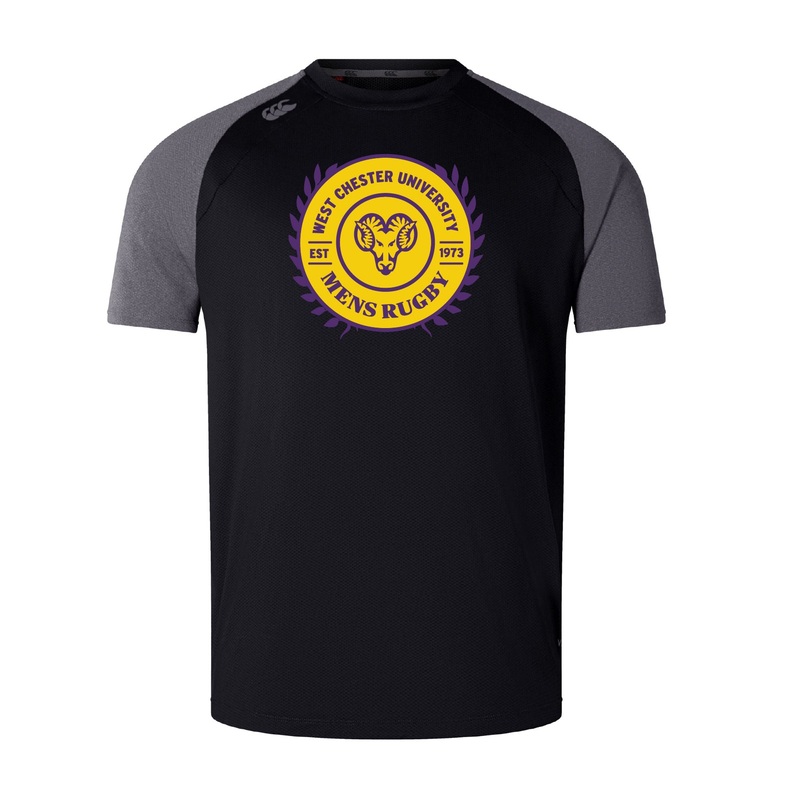 West Chester University Elite Training Tee by Canterbury XS Black