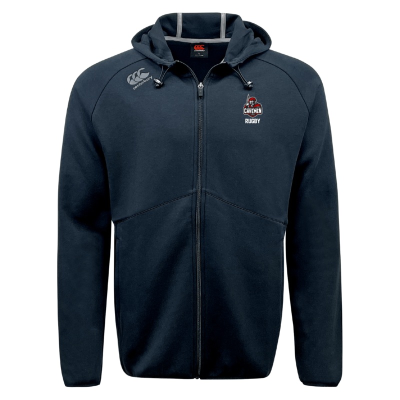 American Fork Cavemen Tempo Vapodri Full-Zip Hoodie by Canterbury XS Black
