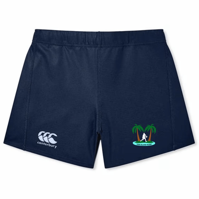 Twin Island Rugby Women’s Yokohama Short by Canterbury 6 Black